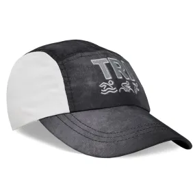 Black/Grey TRI Running Hat