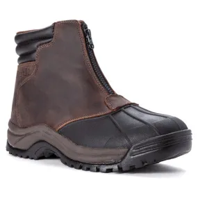 Blizzard Mid Zip M3792-Brown/Black | Propet