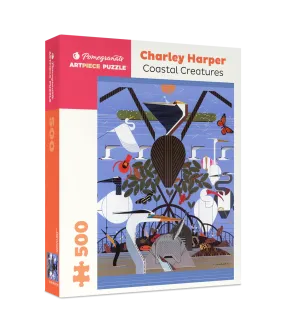 Charley Harper: Coastal Creatures 500pc Jigsaw Puzzle