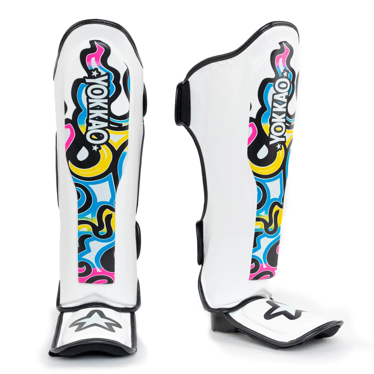 Flames Shin Guards