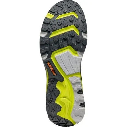 Golden Gate ATR Men's Scarpa Trail Running Shoe, Black/Lime