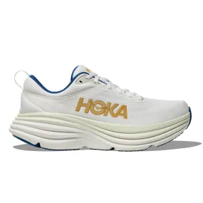 Hoka Bondi 8 Mens Running Shoes | Frost & Gold Colorway – Maximum Cushioning & Comfort