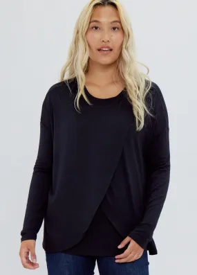 Long Sleeve Nursing Tee