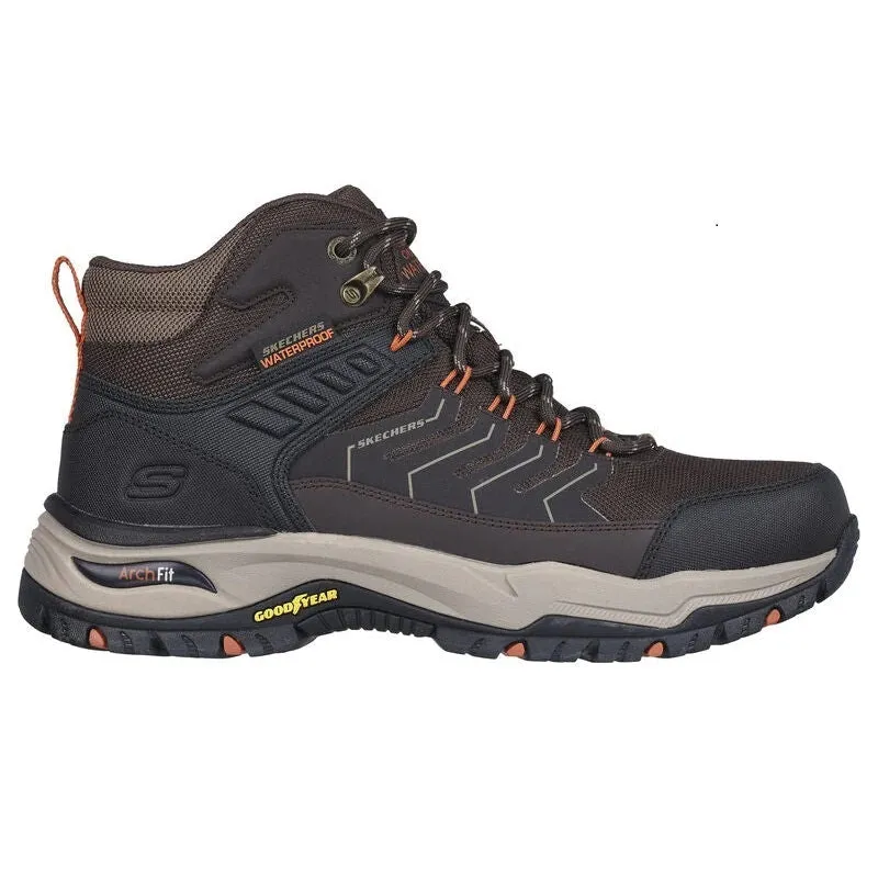 Men's Relaxed Fit Skechers 204634 Arch Fit Dawson Raveno Good Year Hiking Boots