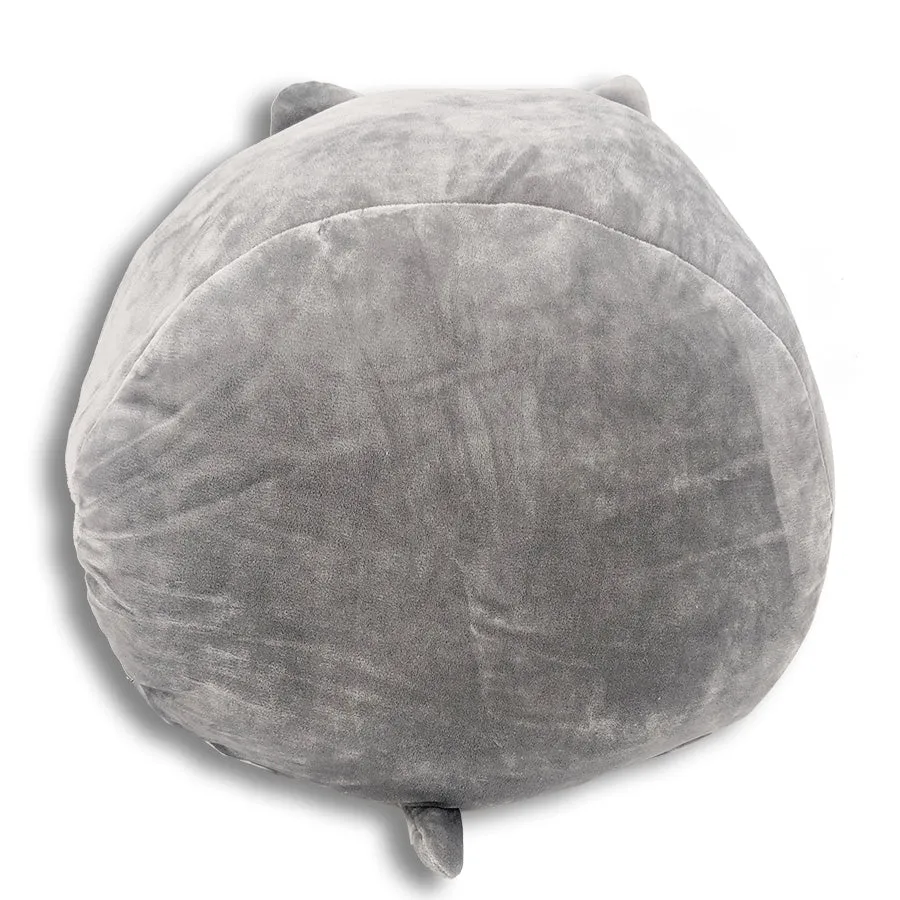 Squishy Polyester Cat Pillow with Tail & Ears | Purr-cilla The Cat