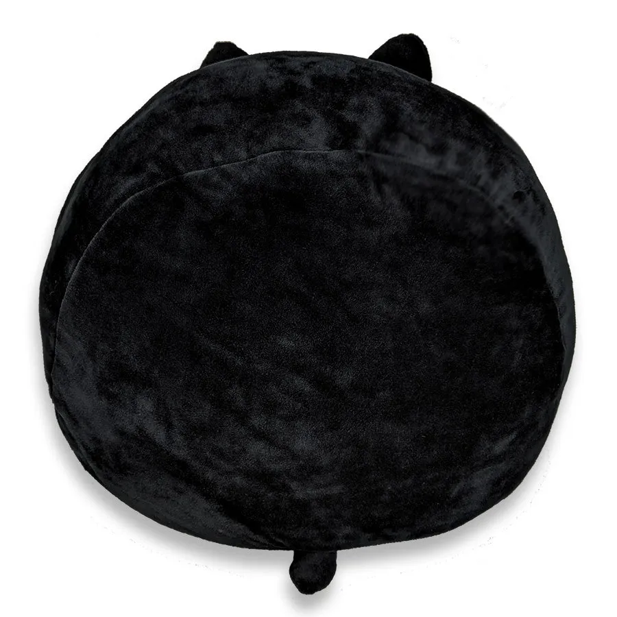 Squishy Polyester Cat Pillow with Tail & Ears | Purr-cilla The Cat