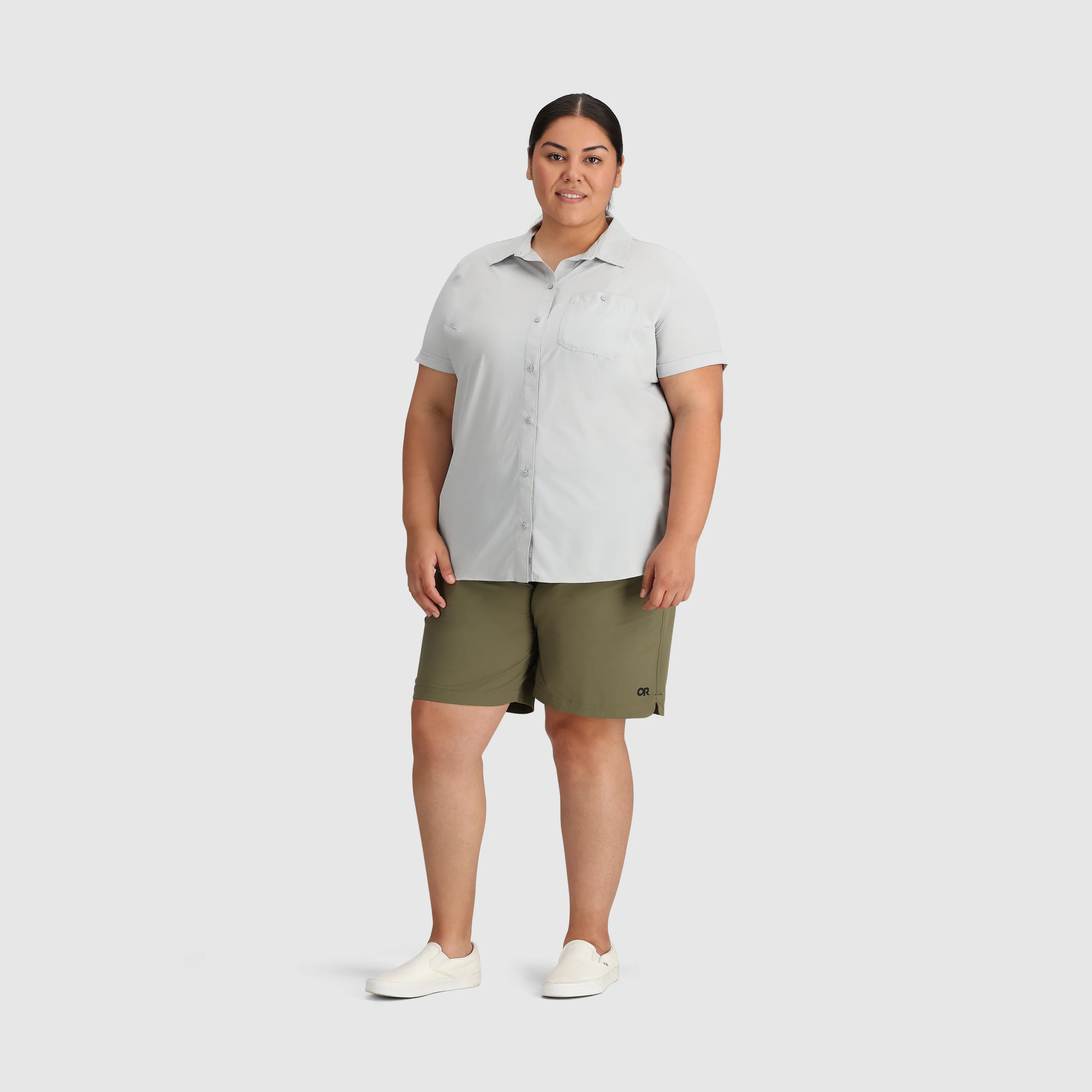 Women's Astroman Short Sleeve Sun Shirt-Plus